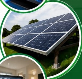 Solar panel array for uninterrupted backup power